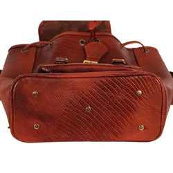 کوله پشتی چرم مدل DZ8.Lizard