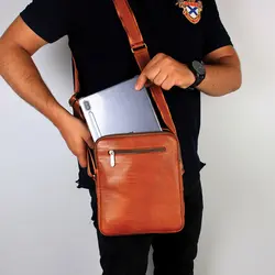 کیف رودوشی چرم مدل DG68.Lizard