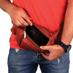 کیف کمری چرم مدل DG66.KO