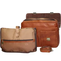کیف اداری مردانه چرم مدل DL41