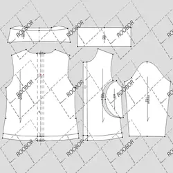 ژاکت بهاره دخترانه - روبُر