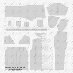اسکراب مردانه بیمارستان(پیراهن -شلوار) - روبُر