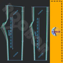 شلوار کمرکش زنانه - روبُر