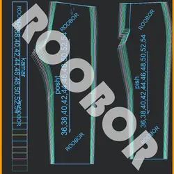 شلوار کلاسیک زنانه - روبُر