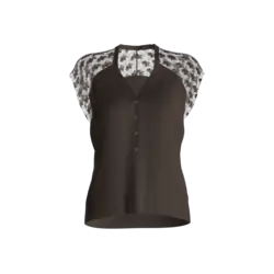 شومیز آستین رگلان - روبُر