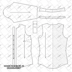 شومیز مجلسی زنانه - روبُر