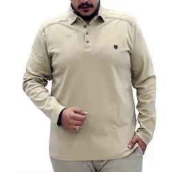 پلوشرت آستین بلند مردانه - روبُر