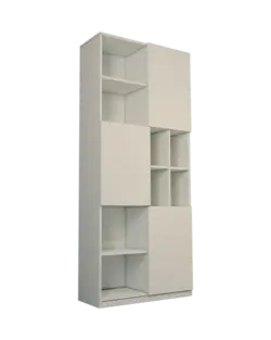 کتابخانه تمام ام دی اف با روکش ضد خش مدل L.009