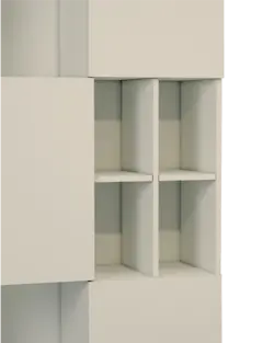 کتابخانه تمام ام دی اف با روکش ضد خش مدل L.009