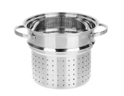 پاستا پز(قابلمه ۴ تیکه) پارس استیل سایز ۲۴