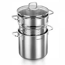 پاستا پز(قابلمه ۴ تیکه) پارس استیل سایز ۲۴