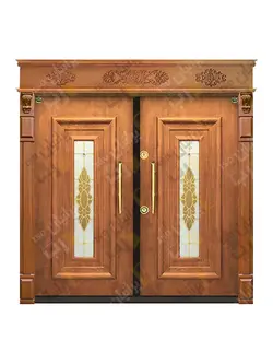 درب ضد سرقت مدل ونی گلس دو لنگه