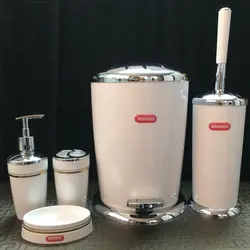 ست پنج پارچه سطل و برس پارادایس - پرشین مروارید