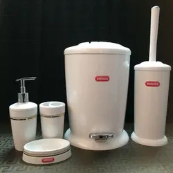 ست پنج پارچه سطل و برس پارادایس - پرشین مروارید