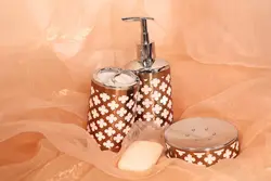 ست ۳ پارچه ویولت گلدار - پرشین مروارید