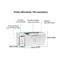 پرینتر لیزری اچ‌ پی LaserJet M111w - پرینتر صنعت