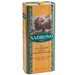 روغن زیتون سابروسو بدون بو 4 لیتری قوطی – SABROSO - اصیل مارکت