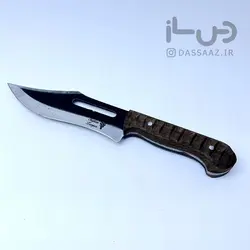 چاقو شکاری آهن بر خط دار