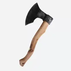 تبر طبعیت گردی دسته چوبی سعید