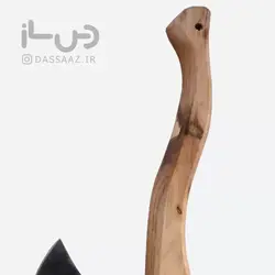 تبر طبعیت گردی دسته چوبی سعید