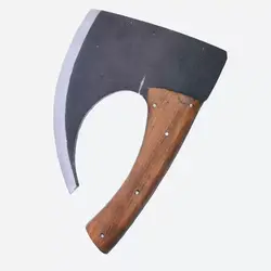 تبر دست ساز طبعیت گردی مدل داسی