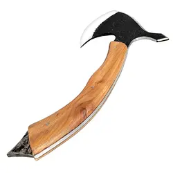 تبر دست ساز کمپینگ حرفه ای مدل Bendy