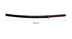 شمشیر سامورایی کاتانا مدل Hattori