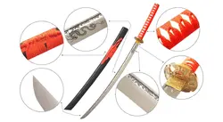 شمشیر سامورایی کاتانا مدل Dragon Lord