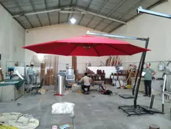چتر پایه کنار قطر ۳ متر