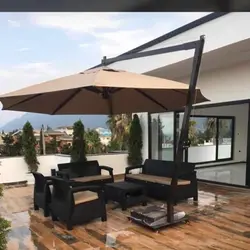 چتر پایه کنار قطر ۴ متر