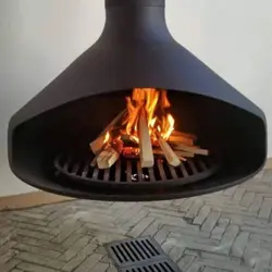 شومینه معلق صدفی