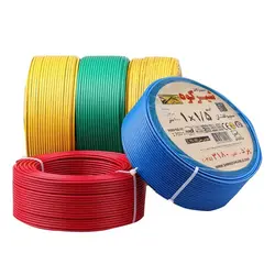 خرید و قیمت حلقه ۱۰۰ متری سیم افشان ۱.۵ شیرکوه یزد - فروشگاه آنلاین پارسانور