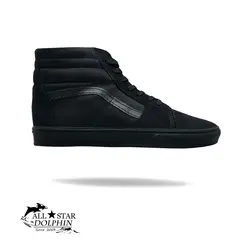 کتانی ونس ساق بلند طرح تمام مشکی