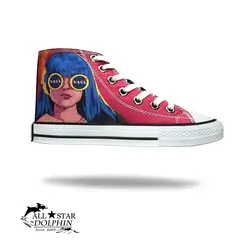 کتونی آل استار ساق بلند طرح ناسا