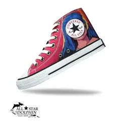 کتونی آل استار ساق بلند طرح ناسا