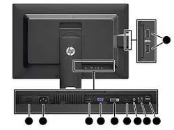 مانیتور استوک اچ پی 24 اینچ HP Z24i IPS LED