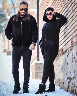 ست هودی بره ای طرح افروز - دالوک