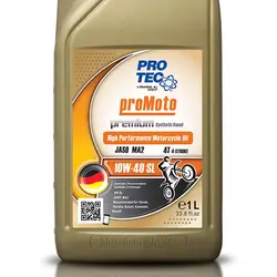 روغن موتور سیکلت پروتک PROTEC PROMOTO 10W 40 SL