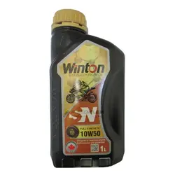 روغن موتور سیکلت وینتون WINTON 10W 50 SN