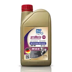 روغن موتور سیکلت پروتک PROTEC 10W60 SN