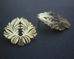 گوشواره گل هندی