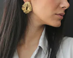 گوشواره گل هندی