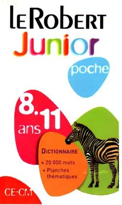 le Robert Junior Poche (فرهنگ فرانسه روبر ژونیر پوش)