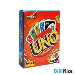 بازی کارتی اونو UNO مدل 54UNO 54 Card Game