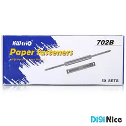 گیره پوشه فلزی KW بسته 50 عددی