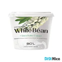 کرم مرطوب کننده دست و صورت بیول غنی از لوبیا سفید حجم 250 میلی لیتر