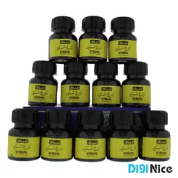 مرکب خوشنویسی مشکی اعتدال بسته 12 عددی