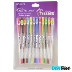 خودکار اکلیلی لیدر 12 رنگ معطر