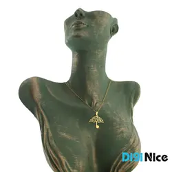 گردنبند طلا 18 عیار طرح چتر کد DN-P1012