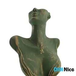 گردنبند طلا 18 عیار طرح هواپیما کد DN-P1201